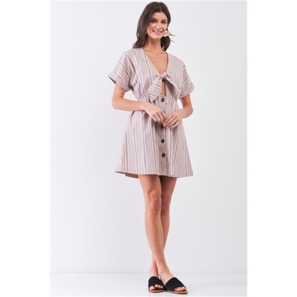 90's Mini Shirt Dress - Picture 4 of 6